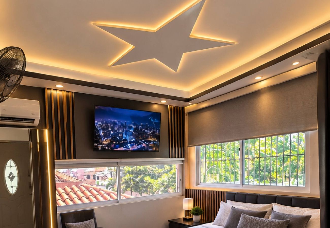 Apartment in Santo Domingo Este - Modern 1BR with Jacuzzi Access