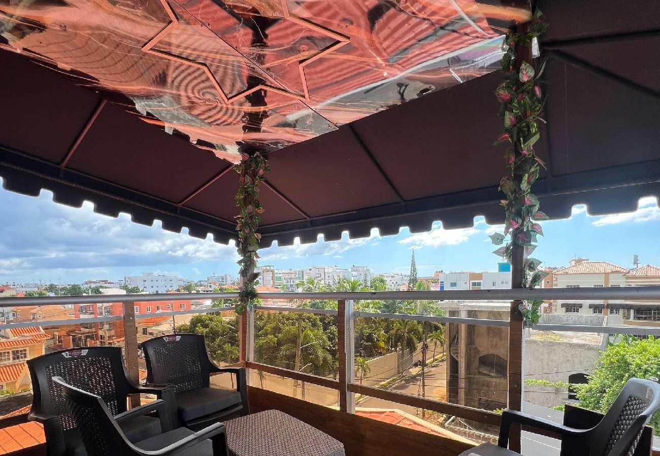 Apartment in Santo Domingo Este - 2BR Apartment with Balcony and Jacuzzi Access