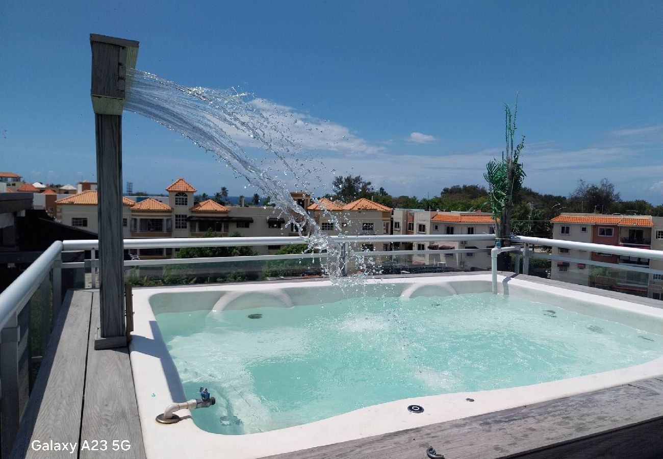 Apartment in Santo Domingo Este - 2BR Apartment with Balcony and Jacuzzi Access
